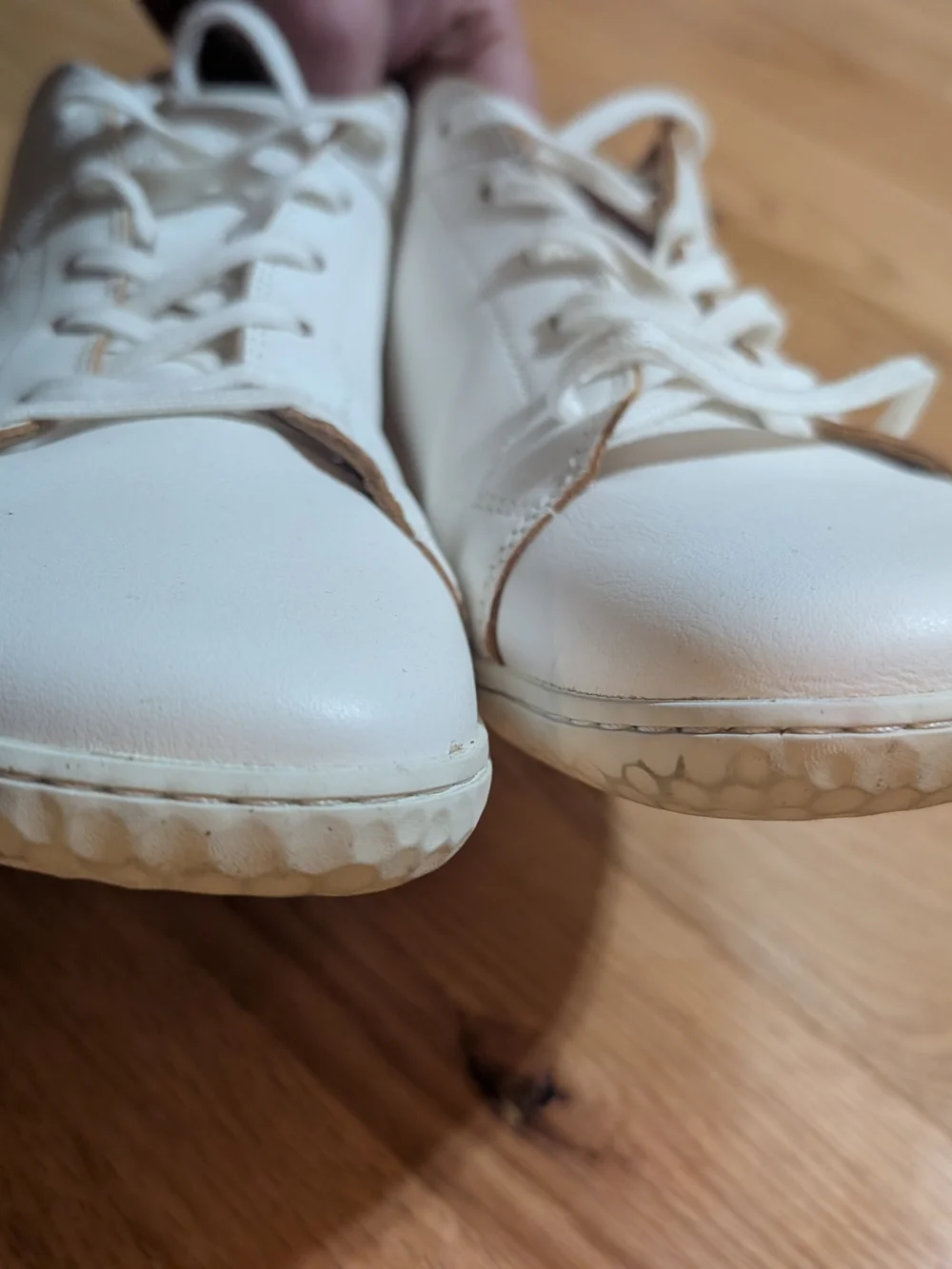 Vivo Barefoot Geo Court III Women's EU41 White Minimalist Leather Sneakers